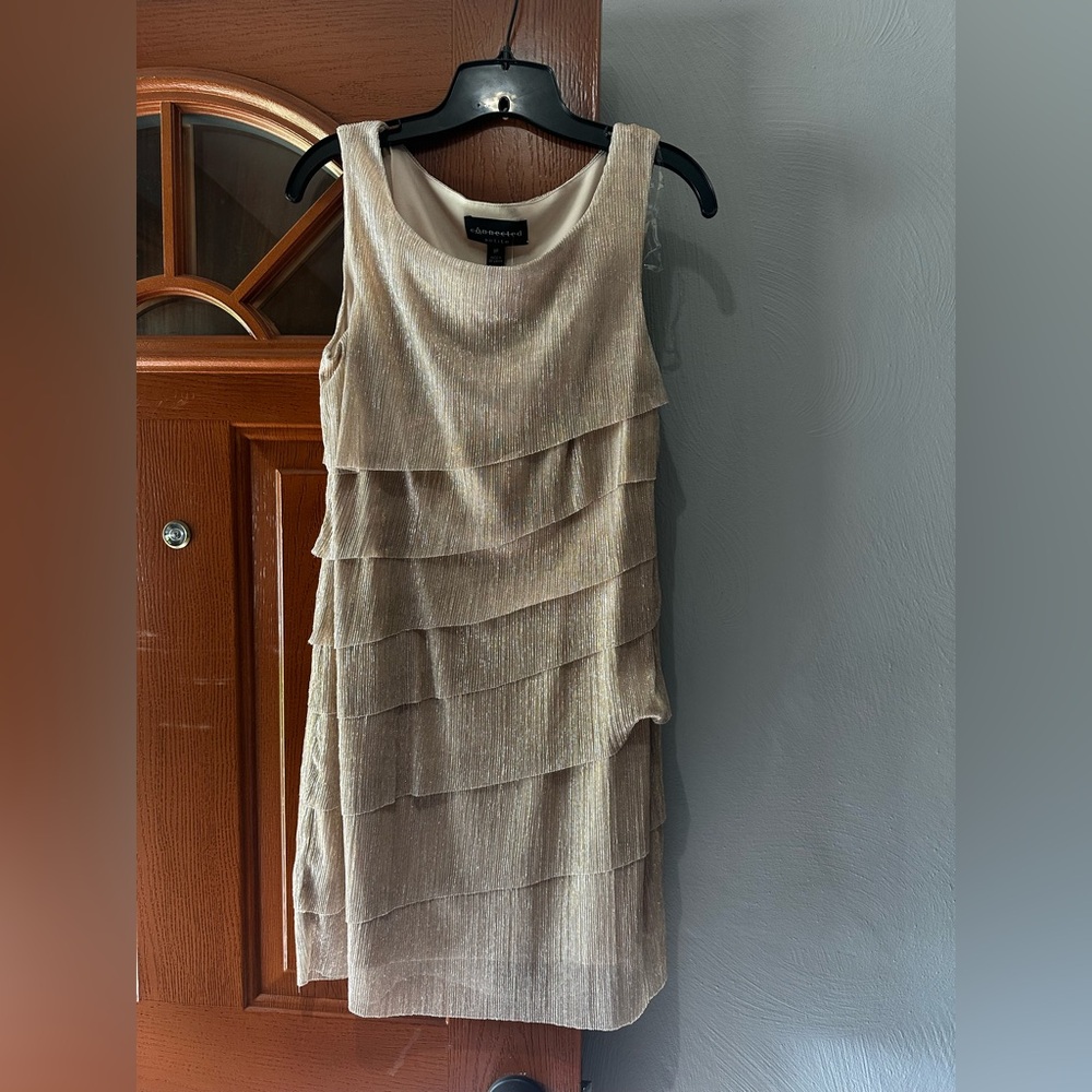 Size 8P formal midi dress NWT